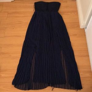 Navy Blue Sans Souci Long Dress